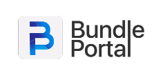 Bundle Portal logo featuring blue stylized initials.